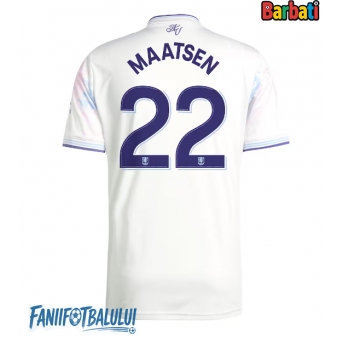 Aston Villa Ian Maatsen #22 Tricou Fotbal Replică 2025-26 Barbati Treilea